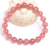 TCC™ Natural Rose Quartz Good Life & Relationship Charm Bracelet